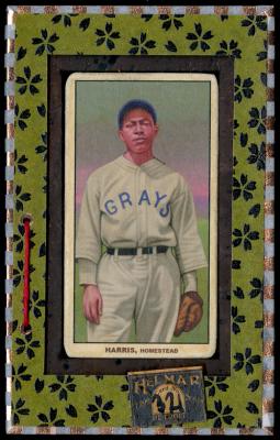 Picture, Helmar Brewing, T206-Helmar Card # 321, Vic Harris, Knees up, Homestead Grays